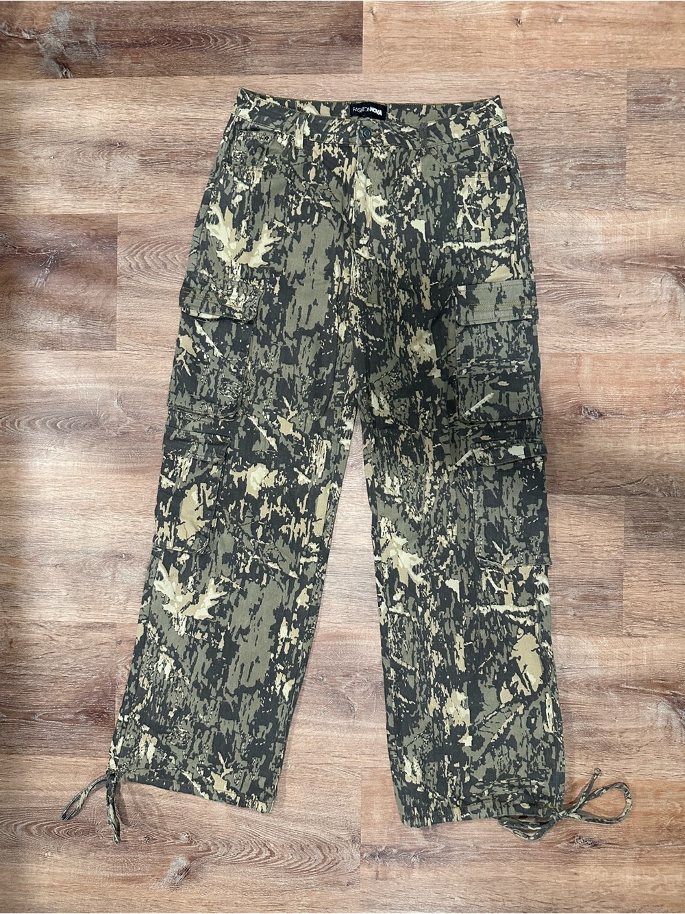 Fashion Nova Topanga Camo Cargo Pant - Picture 3 of 7